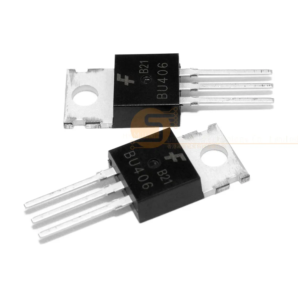 5pcs/lot New BU406 TO-220 TRANSISTOR NPN 200V 7A TO220AB
