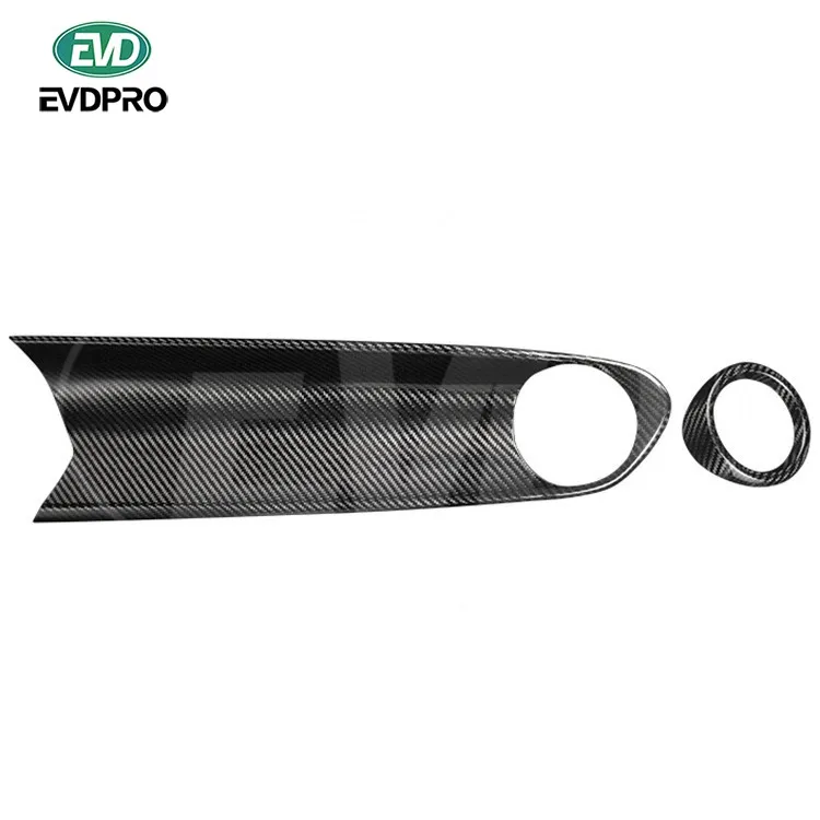 

For Chevrolet Camaro 2016-2020 Carbon Fiber Dashboard Cover (2 Pcs) Lhd