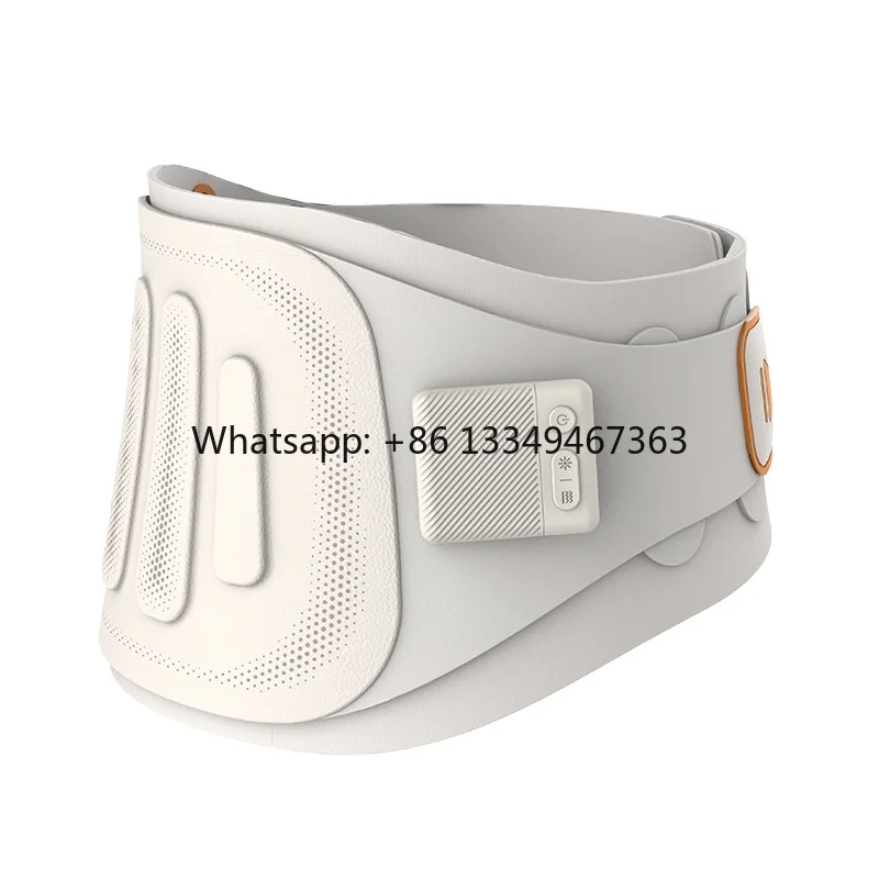 

Портативный массажер для талии из стальной пластины с вибрацией и подогревом, пояс для коррекции фигуры и массажа живота для использования на теле