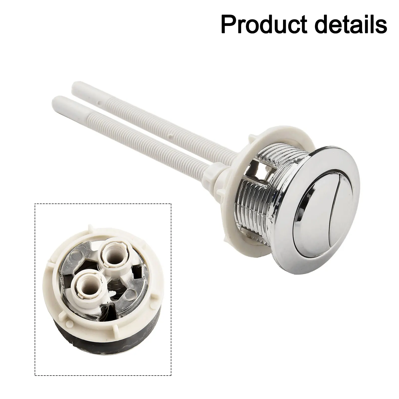 38mm Toilet Flush Button Water Saving Bathroom Accessories Push Button Replacement Toilet Water Tank High Quality