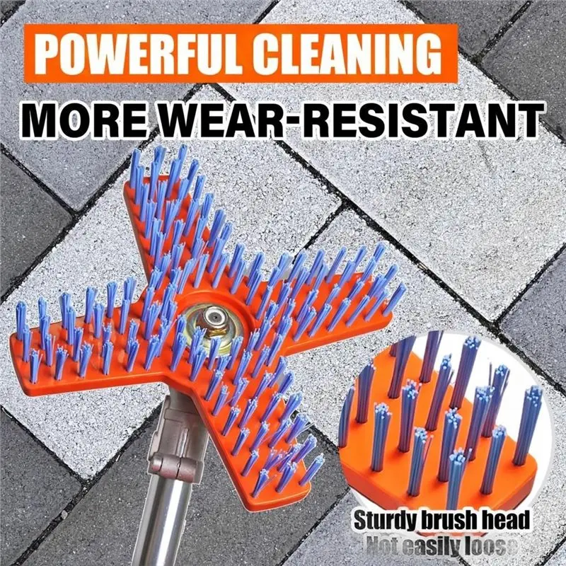 ABUH-For Loose Soil& Grass Clipping Efficient Lawn Mower Cleaning Brush Professional Grade Wear-Resistant Garden Tool