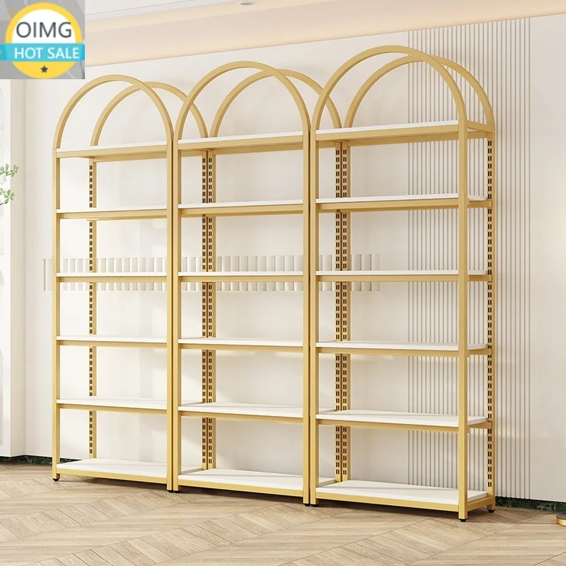 Light Luxury Modern Multi-Function Disassembly Commercial Beauty Salon Nail Art Cosmetics Display Cabinet & Storage Rack