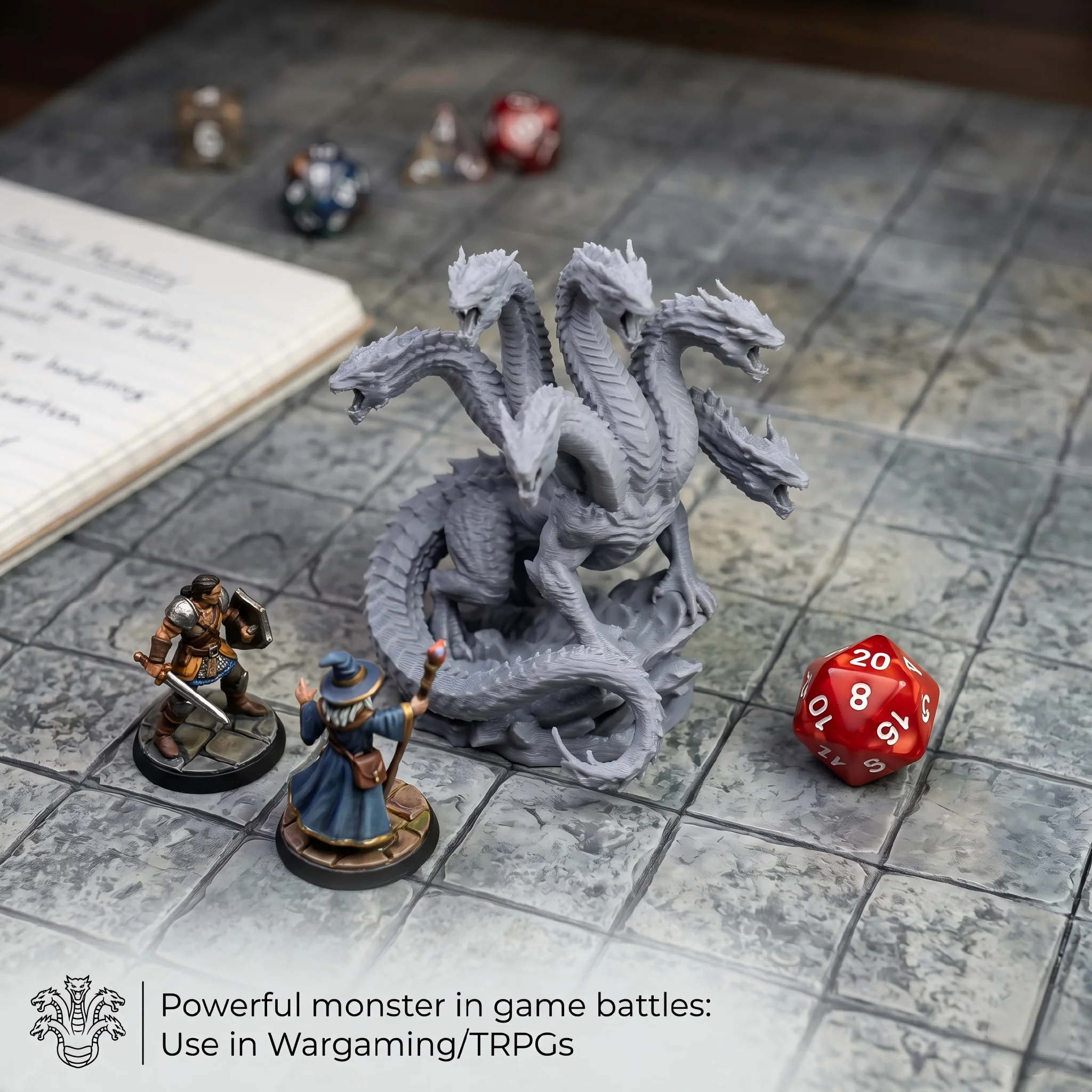 Unbemalte Hydra-Miniaturfigur, – Board Game Catan Bewertung und Preis