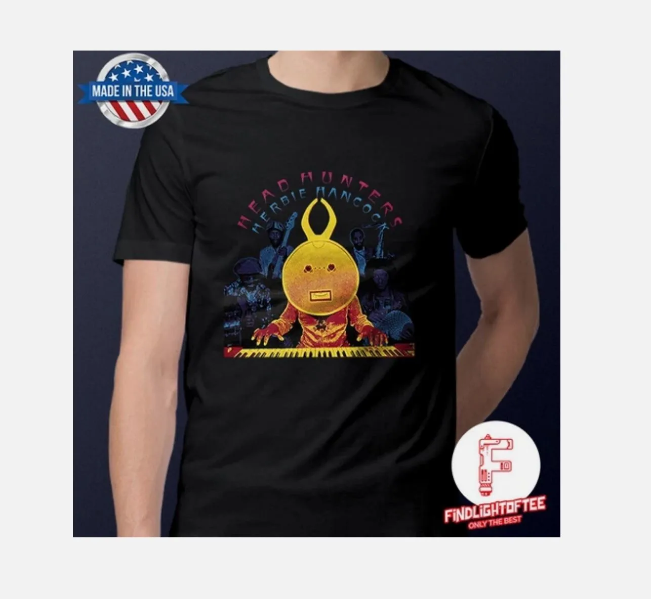 

Herbie Hancock Head Hunters The Headhunters Bill Summers Bennie Maupin T-Shirt Kawaii Funny T-Shirt For Men Men T-Shirts