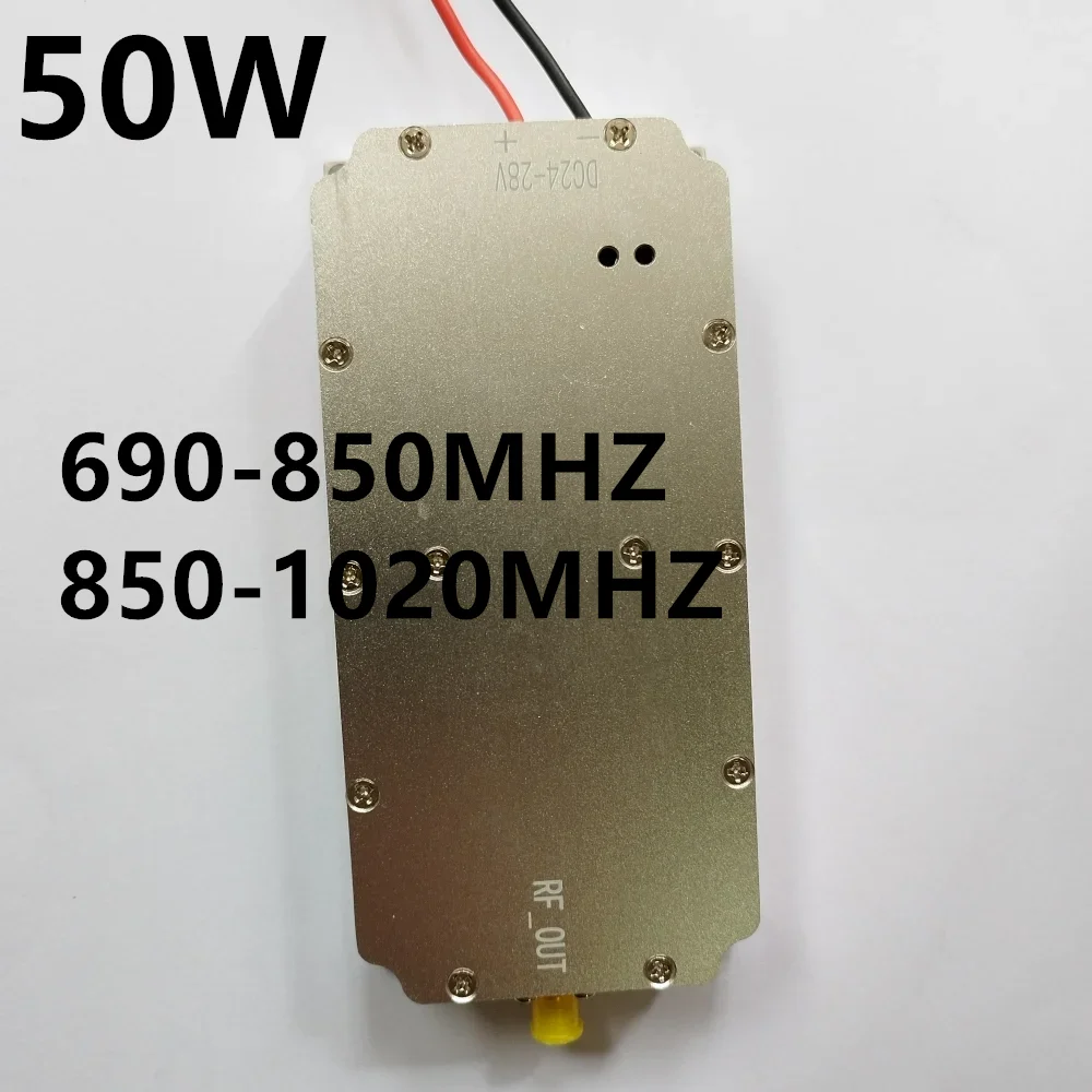 

Custom RF 50W 690-750MHZ 850-1020MHZ POWER amplifier