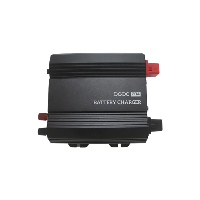 MJOO 12V/20A Cargador de batería de 3 etapas Cargador de batería CC Modo de baja corriente Rango de corriente: 8-11A