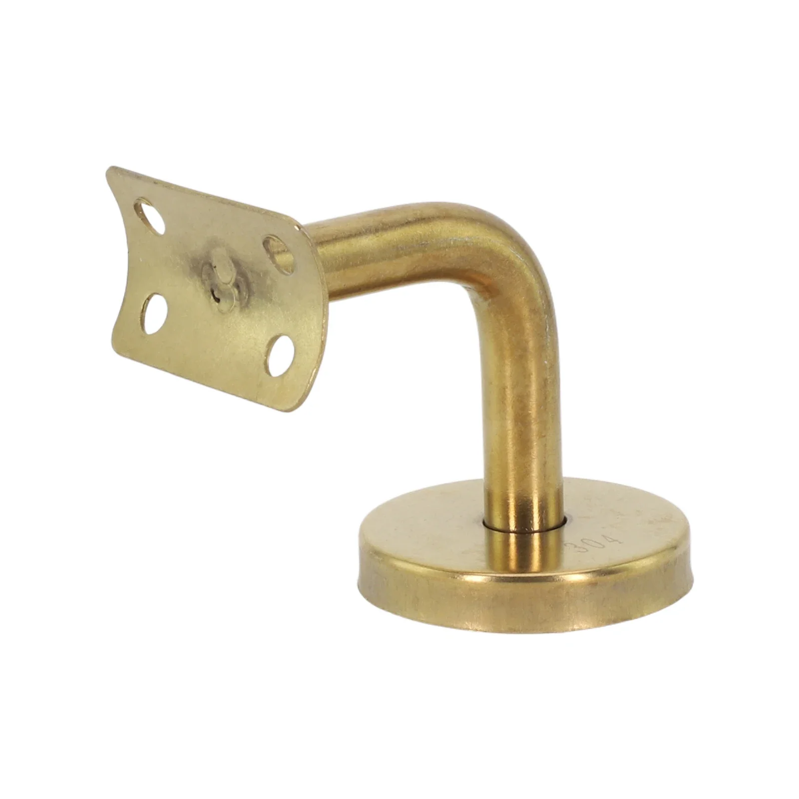 Brightness Of Your Monitor Gold Handrail Polished Chrome Modern Appearance Safe And Stable High Load Bearing Capacity