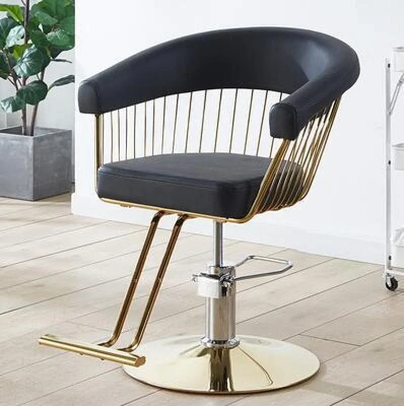 Barber Shop Special Lifting Hair Cutting Chair  Stool Commercial Salon Furniture   Barber Chairs  sillas de salon de belleza