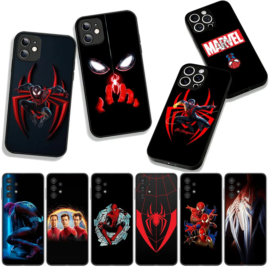 Для Apple iPhone 17 16 11 Pro XS Max SE3 XR 6 7 8 Plus 16E SE 2020 SE2 Air Чехол Marvel Super Hero Marvel Spider Man Spiderman Для Apple iPhone 17 16 11 Pro XS Max SE3 XR 6 7 8 Plus 16E SE 2020 SE2 Air Чехол Marvel Super Hero Marvel Spider Man Spiderman