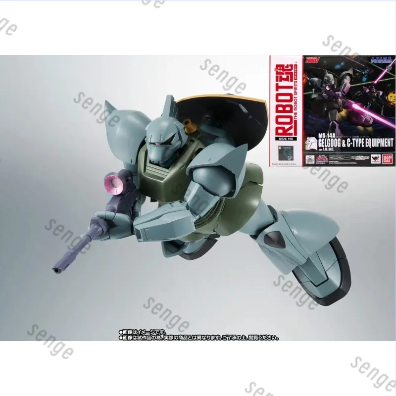 

[Genuine in stock] Bandai ROBOT Soul Warrior & C-Type Equipment MS-14A ver.A.N.I.M.E. Gundam Movable Finished Model Toy Gift