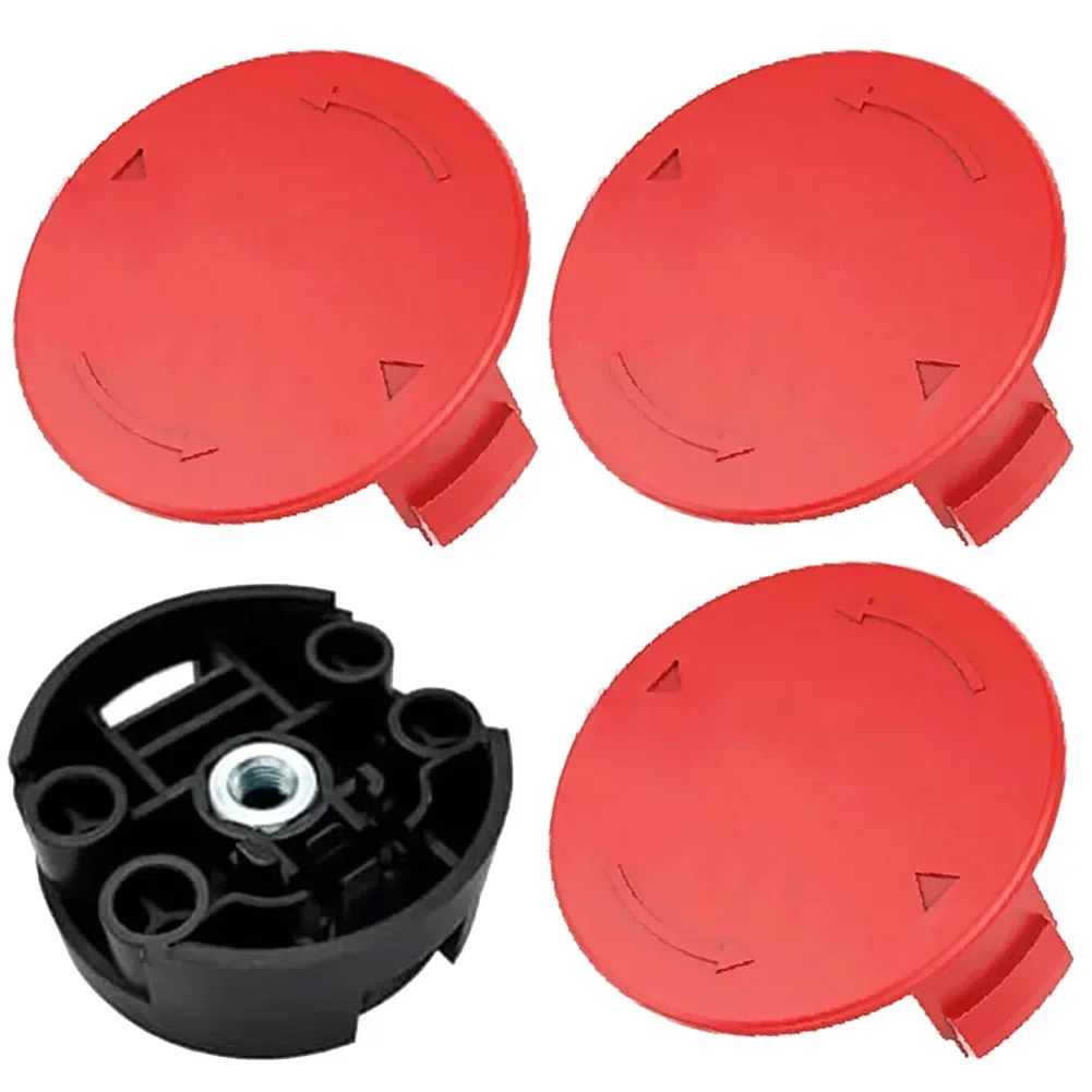 Red Lid Lawn Mower Accessories Convenient Installation Daily Use Easy To Use High-quality Plastic Reliable Performance