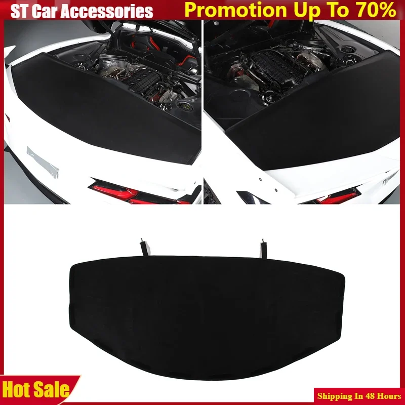 

Для 2020-2023 Chevrolet Corvette C8 Стайлинг автомобиля багажник солнцезащитный козырек защитная крышка наклейка автомобильные аксессуары 1 шт. отделка