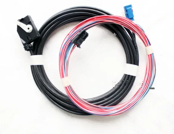 

RCD510 RNS510 RGB Rear View Camera Harness Cable WIRE For VW Golf Plus Jetta MK5 5 MK6 VI Tiguan Passat B7