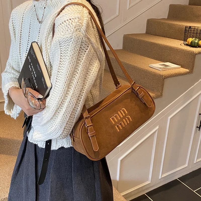 حقيبة نسائية أنيقة بمقبض علوي 2025، محفظة كتف من جلد البولي يوريثان الناعم، حقيبة كروس كاجوال واسعة ومتعددة الاستخدامات للعمل وعطلة نهاية الأسبوع #2