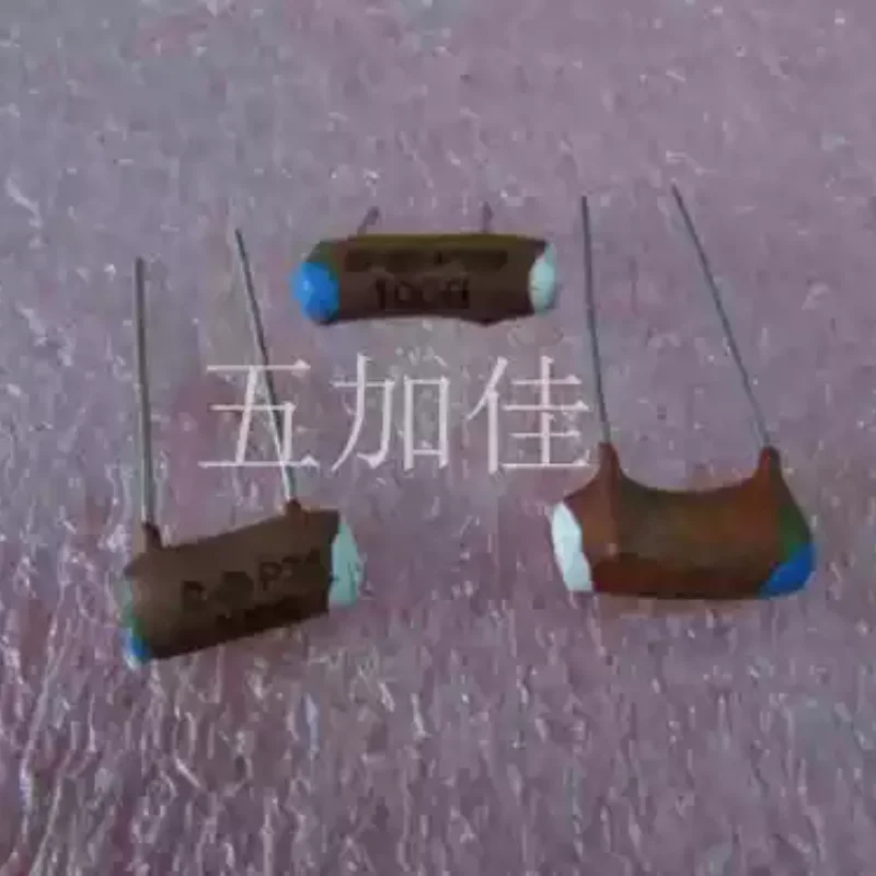 

10-100pcs American 400V100PF 2% ceramic silver mica capacitors