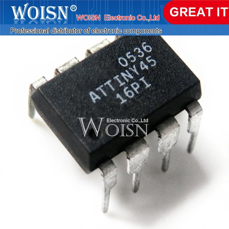 ATTINY45-20PU ATTINY45 DIP-8