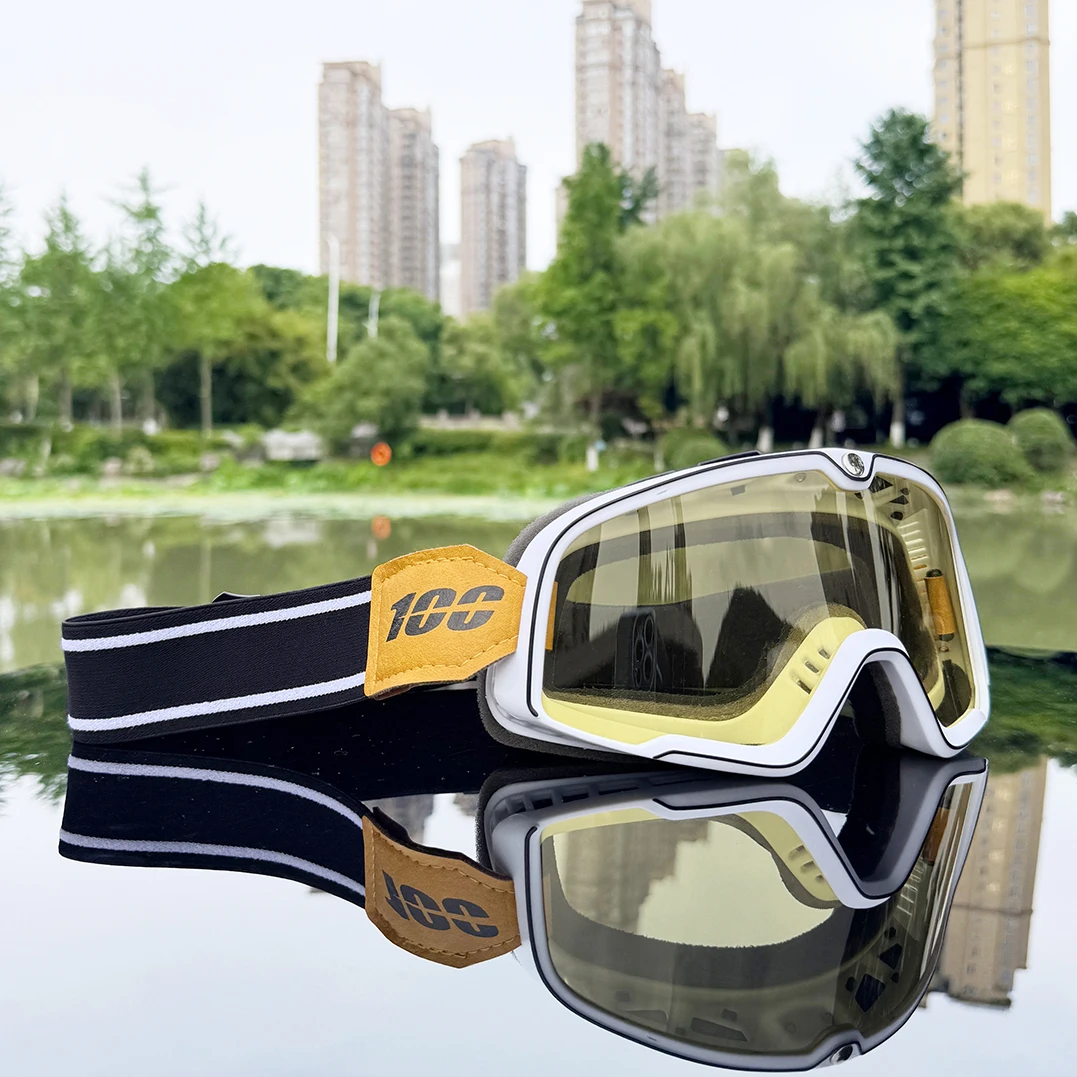 100 モトクロスゴーグルオートバイメガネ MX モト/MTB ダートバイク男性女性目の保護 ATV スキーアウトドアスポーツスクーターサイクリングマスク
