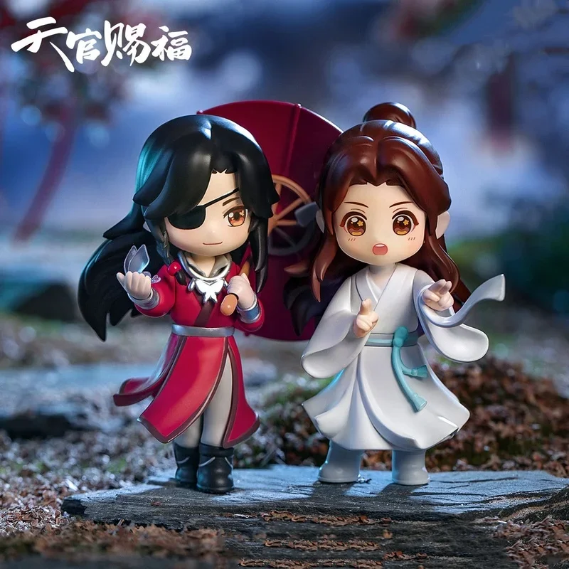 Genuine Heavenly Official Blessing Xie Lian Hua Chneg San Lang Lucky To Meet You Series Action Figures Model Anime Toys Gift