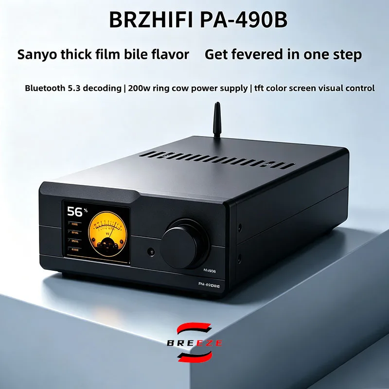 BREEZE 2027 New PA-490B Sanyo Original Precision Solid State Module hifi High Power T Amplifier Bluetooth 5.3 Audio