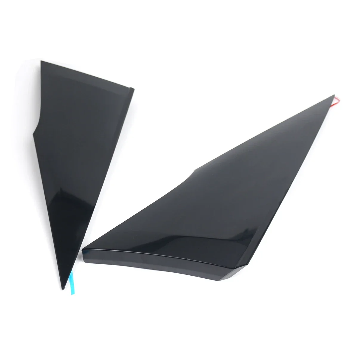 جديد أسود الربع الخلفي مثلث القوالب غطاء لوحة لتويوتا بريوس 2016- 2022 62505-47012 62506-47012 62505-47011 62506-47011 #3