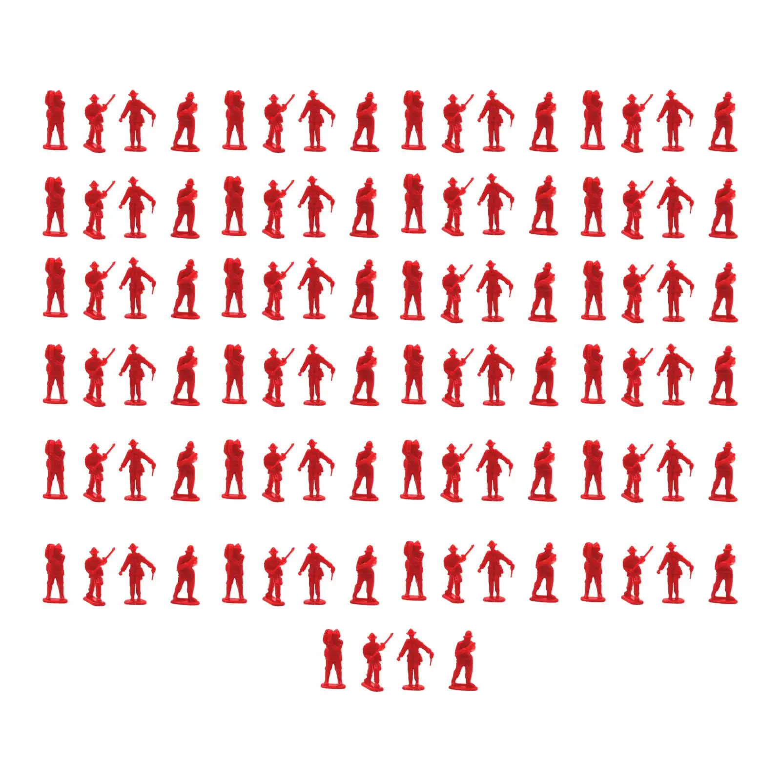 

100x Model Figurine for DIY Scene Decor Layout Decoration Miniature Scenes