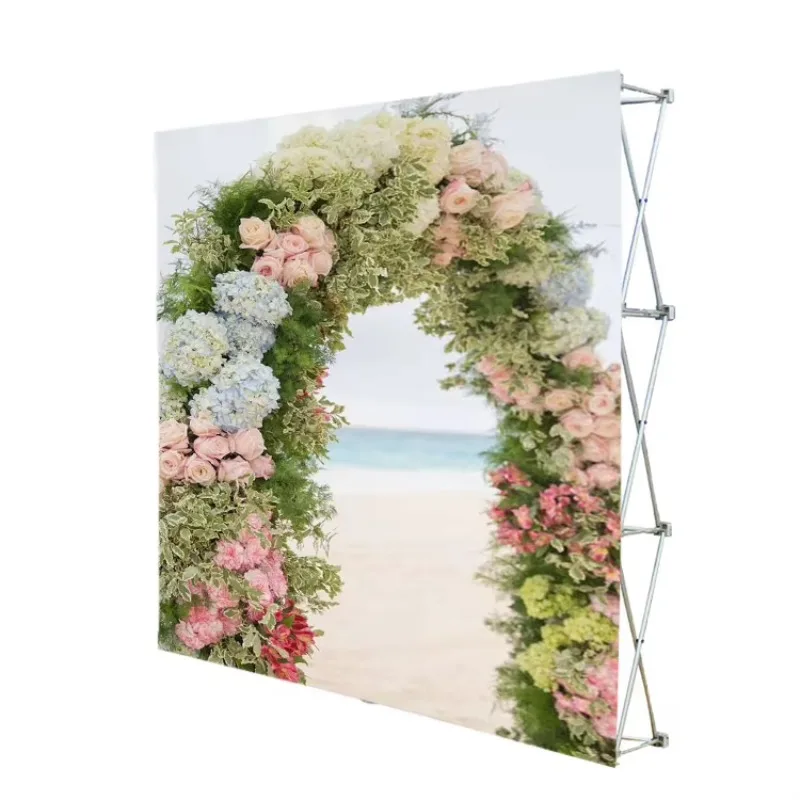 Local Stock Wholesale pop up Display Advertising Stand Fast Shipping