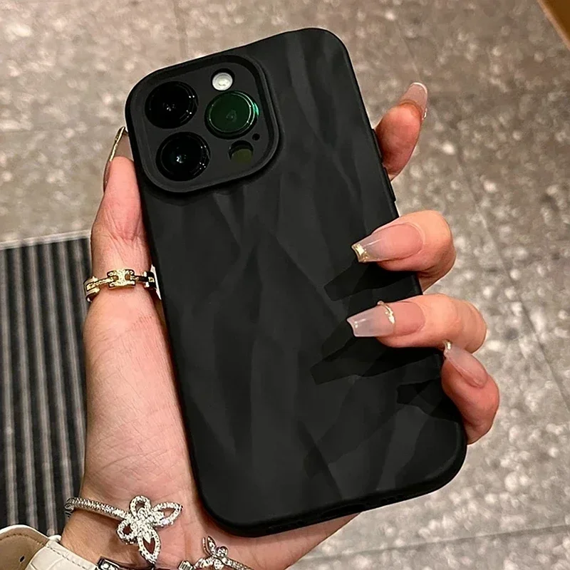 

Мягкий складной силиконовый чехол для iPhone 11 12 13 14 15 Pro Max X Xs XR Max Plus