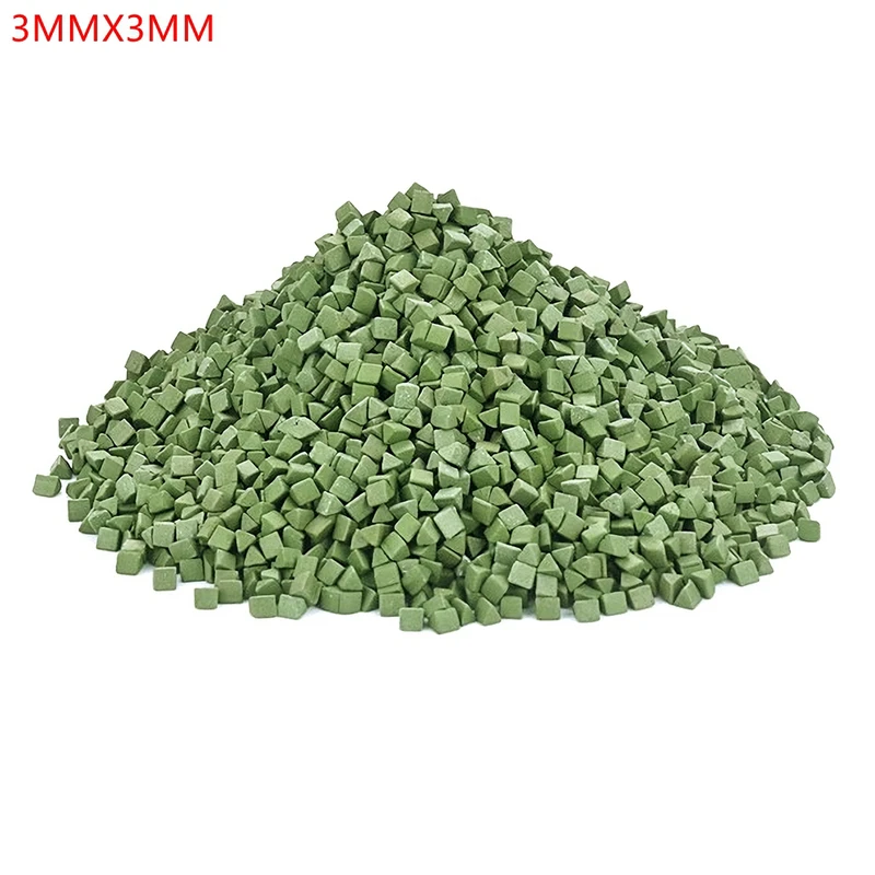 500G Jewelry Polishing Triangle Abrasive Tumbling Media For Tumbler Vibration Machine Jade Stone Buffing Jewelry Processing