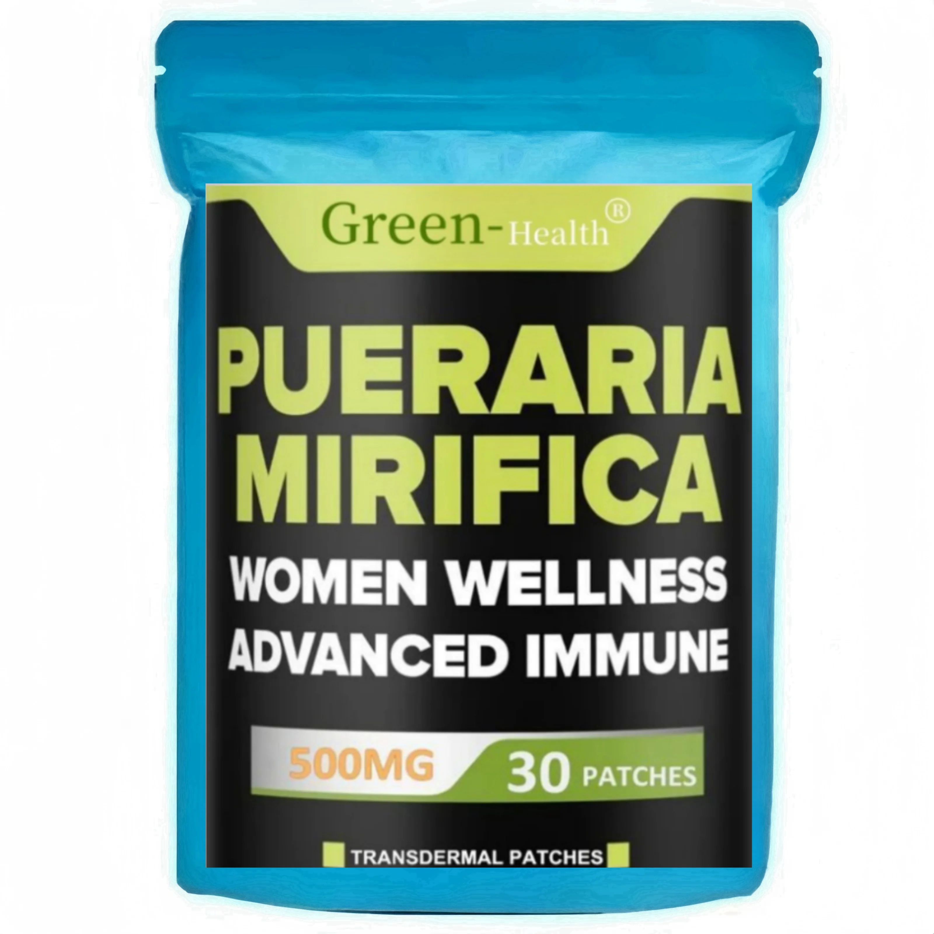 30 parches Pueraria Mirifica Parches transdermicos que apoyan el bienestar de las mujeres naturalmente, sistema inmunológico y energía