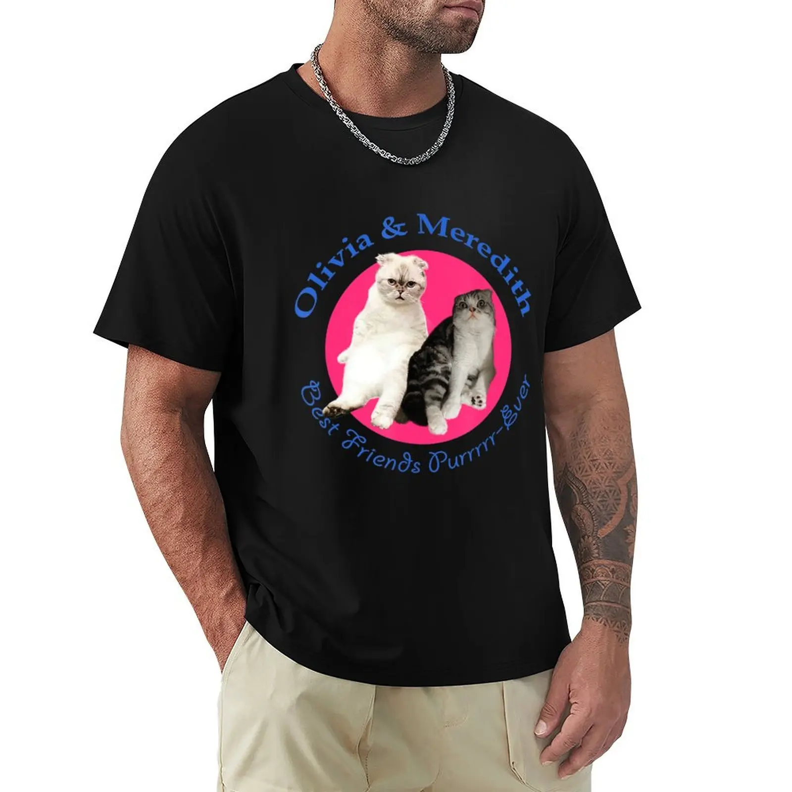 Olivia Meredith - Best Friends Purrrr-Ever T-Shirt UV Sun Protection Tee Shirt