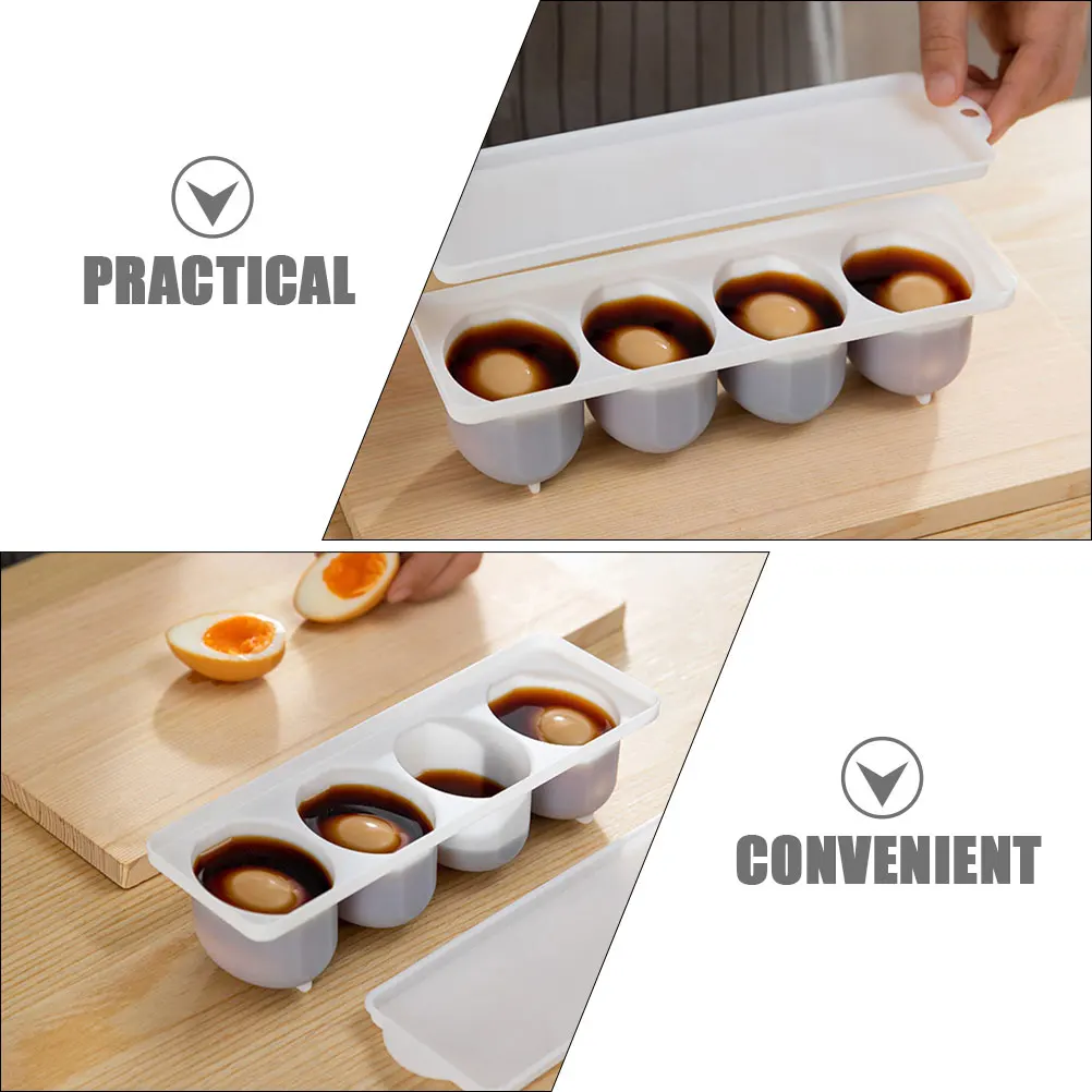 

Pickled Box Airtight Reusable Storage Container For Kitchen Refrigerator Large Capacity Egg Holder Organizer Pickled Egg