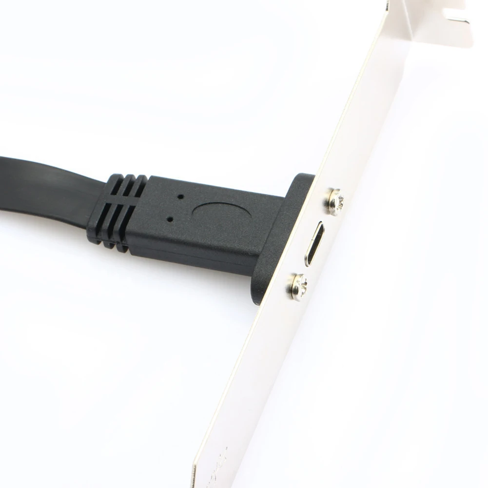 النوع E إلى USB 3.1 نوع C موصل كابل توسيع اللوحة الأمامية لرأس اللوحة الرئيسية