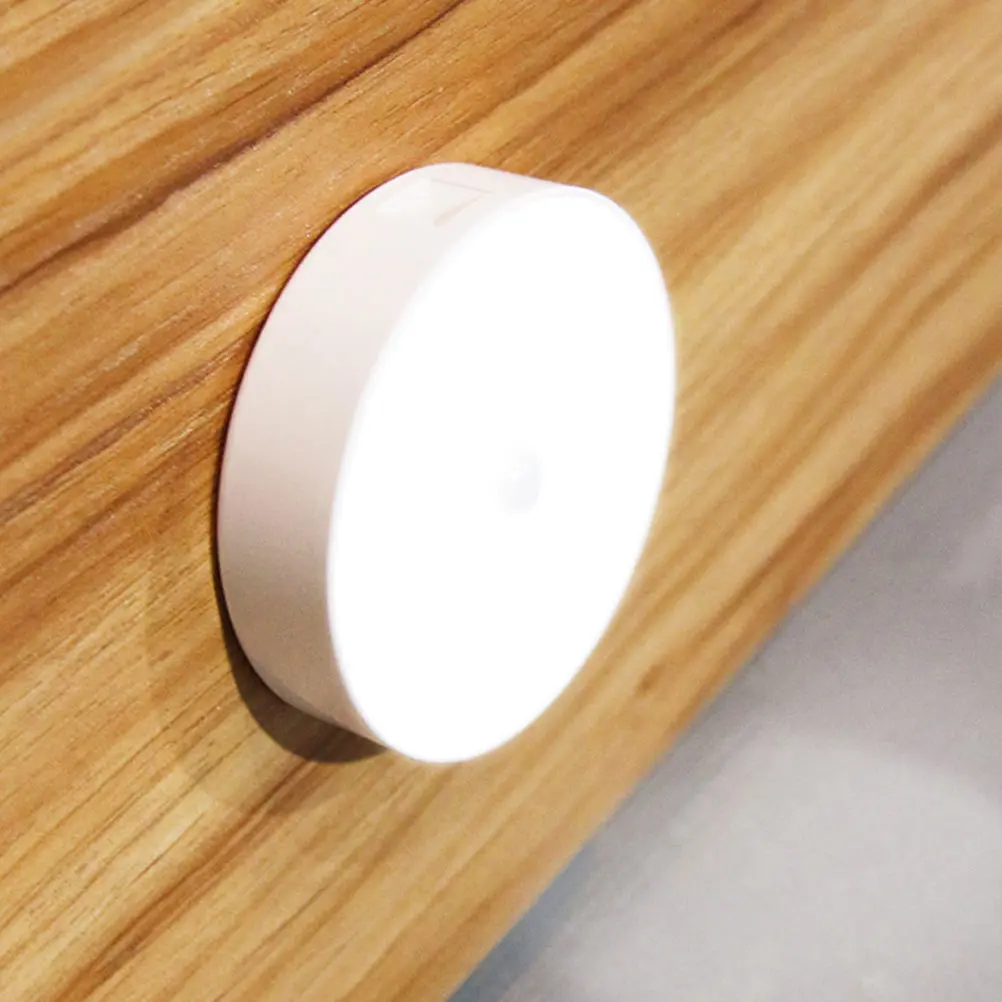 

Human Sensor Light Cabinet Body Induction Night Lamp Smart Bedside Small LED Simple