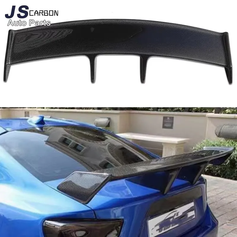 Для Toyota GT86 Subaru BRZ 2012-2018 zele стиль углеродное волокно хвостовые плавники задний спойлер авто задний багажник спойлер крыло кузовный комплект