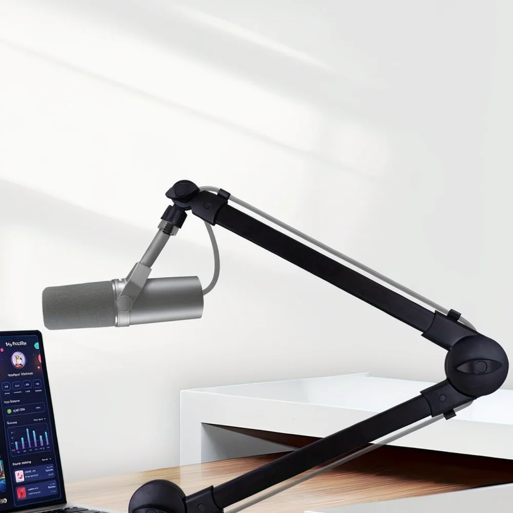 Desk Setup Studio - Katlanabilir Masaüstü Telefon Standı, Canlı Yayın