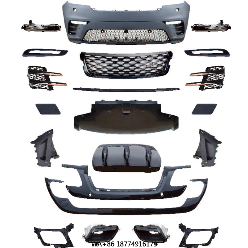 

Suitable for VELAR Low Profile Upgrade High Profile Front and Rear Bumper Kits