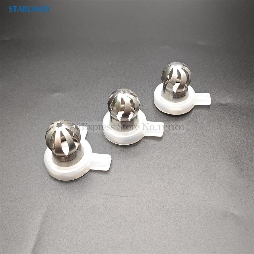 3 Types Petal-Shaped Ice Cream Modelling Nozzle Caps Fittings Of Soft Serve Machines Replacements Spare Part 29mm Inner Diameter