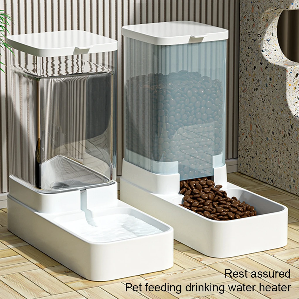 Plastic Convenient Cat Water Dispenser Water And Grain Separation Sturdy And Durable And Smooth