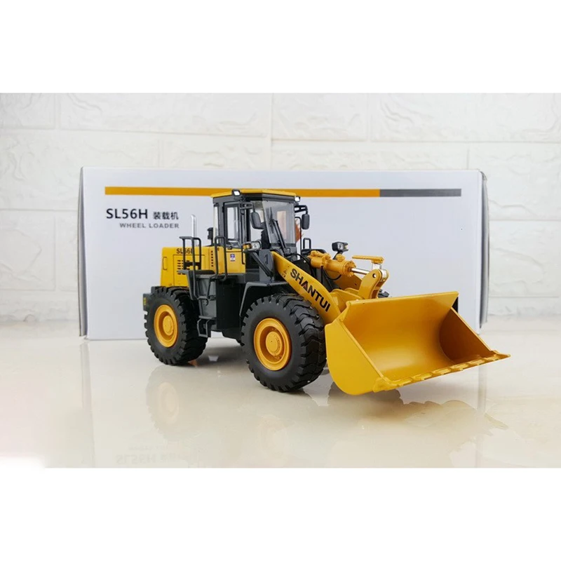 1:35 Scale Shantui Loader SL56H Forklift Diecast Alloy Model Ornaments Gift