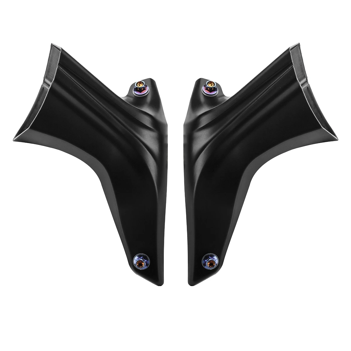 Motorcycle Brake System Air Intake Cover Fairings Cooling for Ducati Panigale V4 V4R V4S 899 959 1199 1299 Matte Black