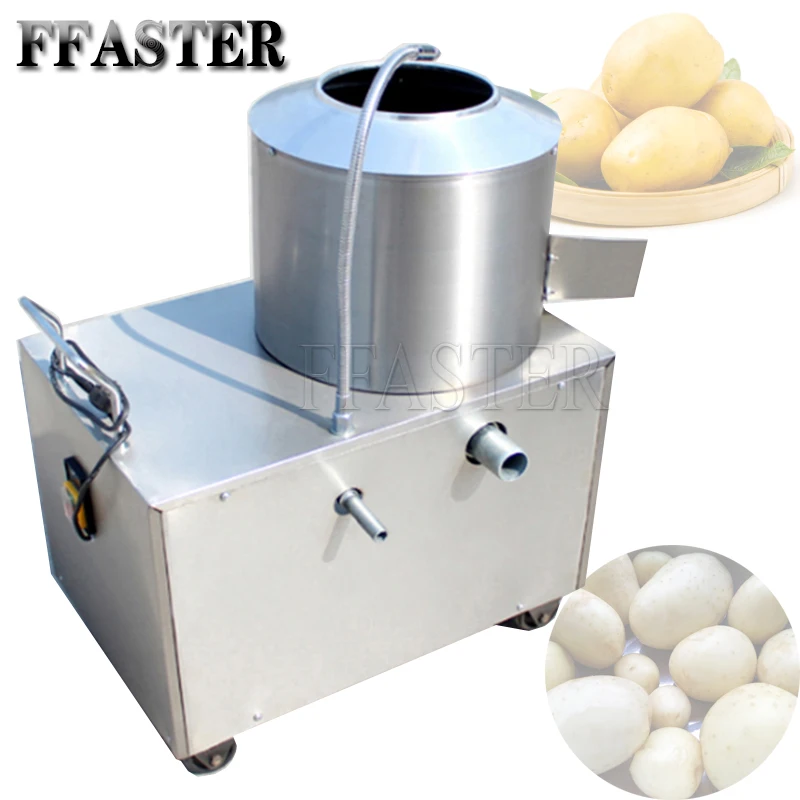 

Electric Automatic Root Vegetable Skin Peeler Potato Carrot Peeling Washing Machine Potato Skin Removing Machine