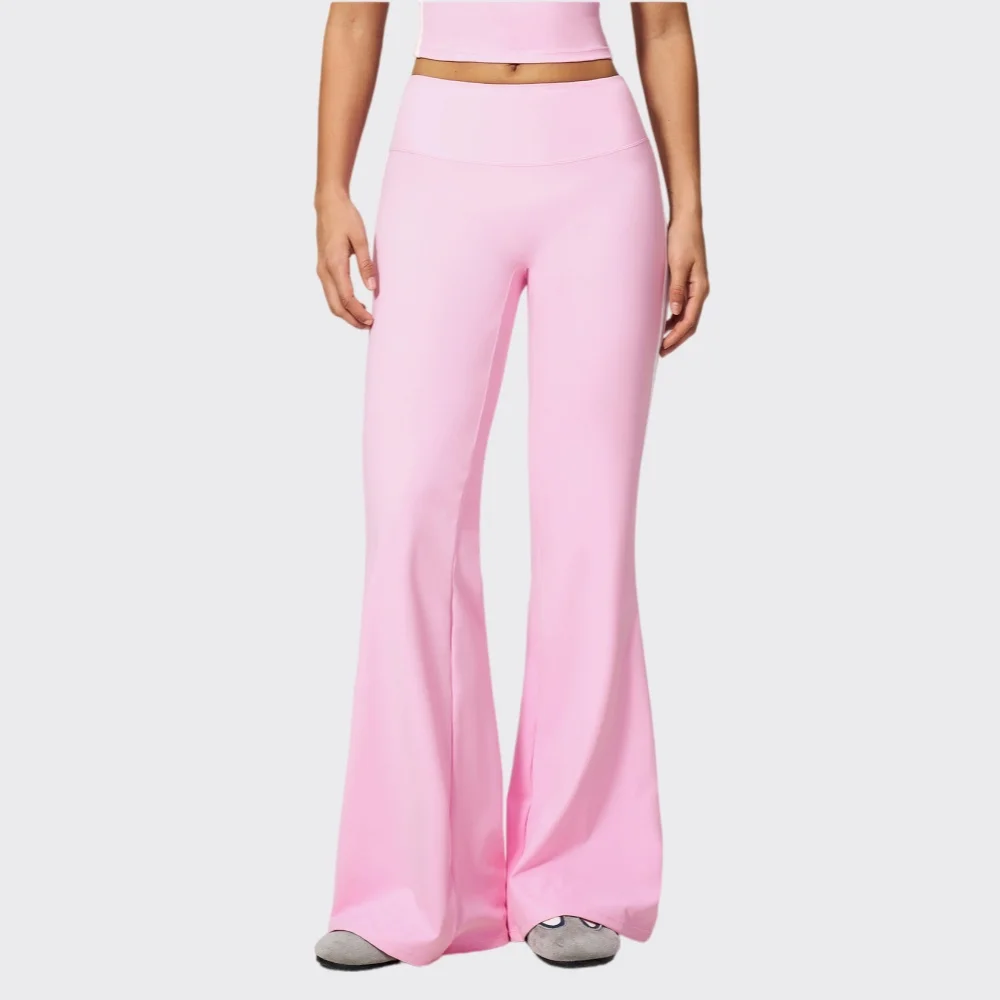 High Waist Wide Leg Flare Leggings Women Yoga Pants Push Up Gym Workout Fitness Sports Flared Pants Women Pilates Dance Trousers
