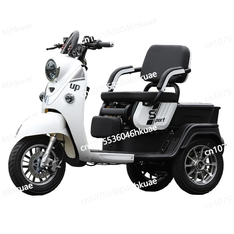 

old adult men and women pick up and drop off children scooter 72V h Electric tricycle, small turtle household small battery car