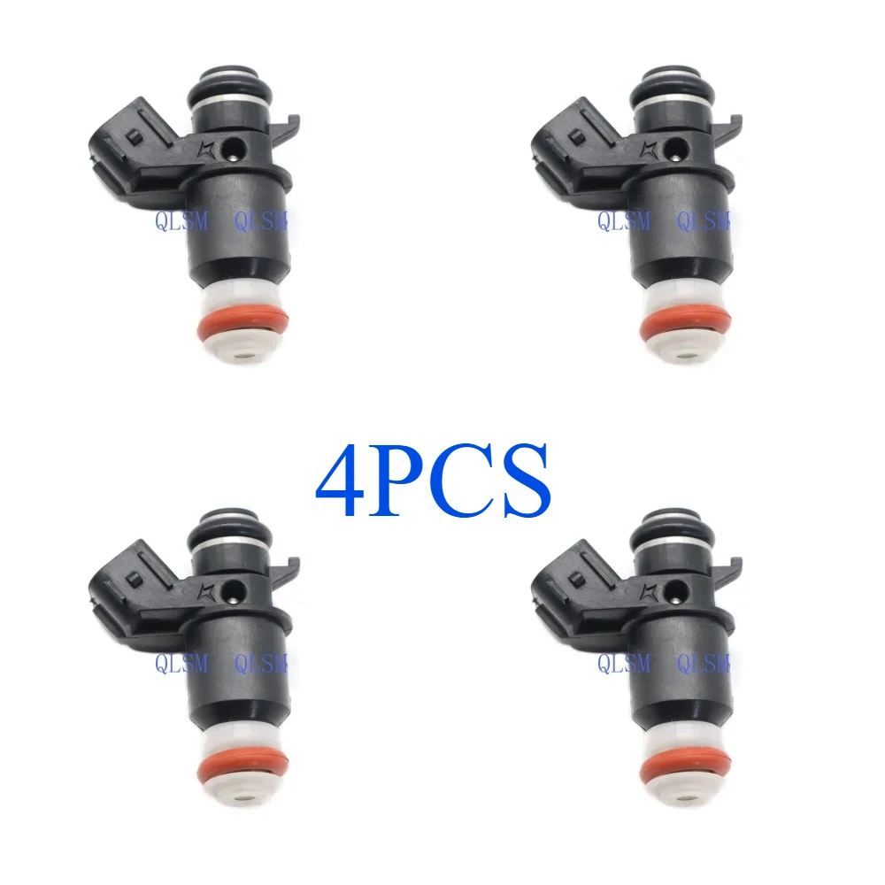

4PCS 16450-PLC-003 15710-14G00 For Honda Civic DX HX LX Suzuki GSXR1000 2001-05 fuel injector car premium accessories