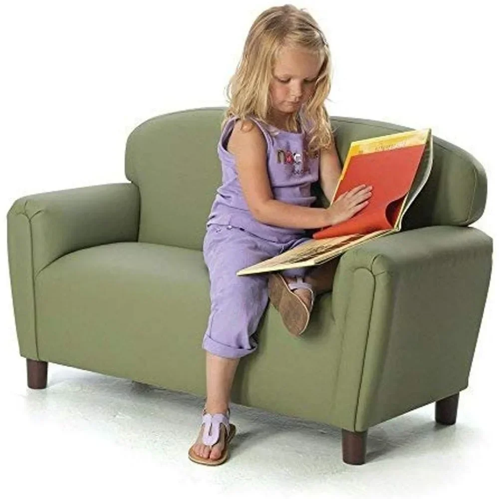 World Kindergarten Environment - Children's Interior Decoration Sofa, Mouse Tail Grass Color