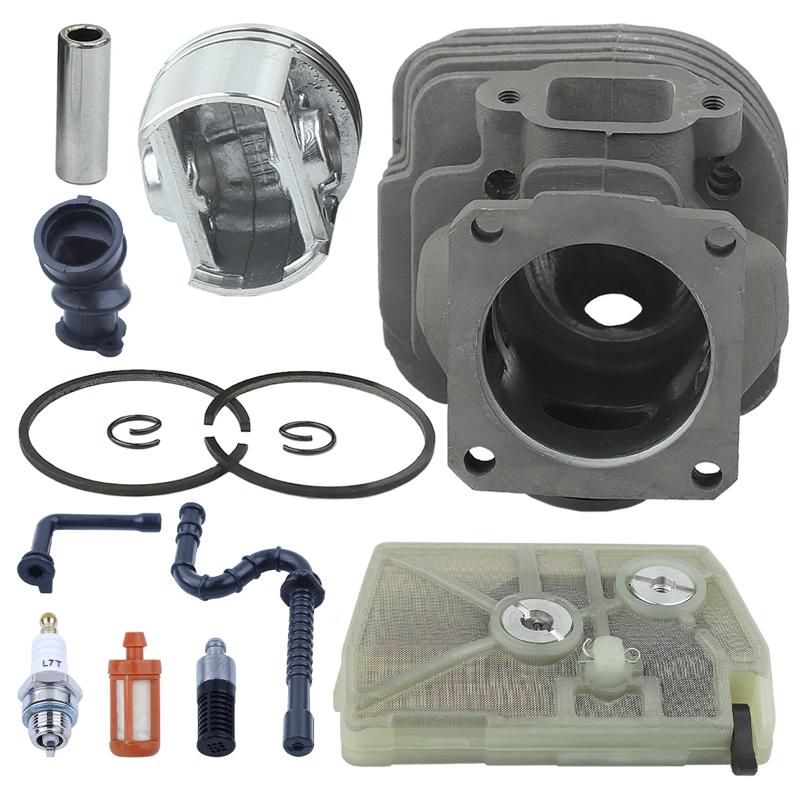 Imagem -03 - Juntas de Pistão do Cilindro Kit Vedação Óleo para Stihl Ms240 024 024av ms 240 Motosserra Peças Reposição 1121 020 1200 42 mm