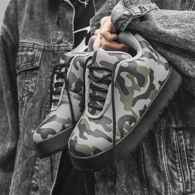 

Мужская обувь, новинка 2025, осенняя модная брендовая мужская обувь Torre на толстой подошве, повседневная светоотражающая спортивная обувь для бега, модная обувь