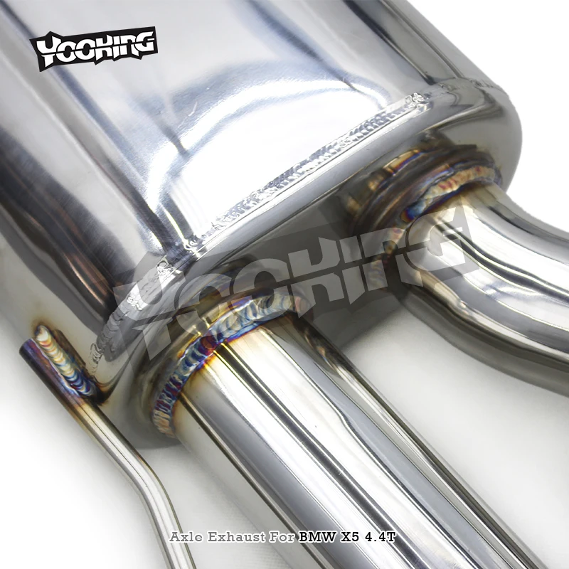 OBM Axle Back Sound System For BMW X5 G05 4.4T Performance Exhaust Muffler Escape Exhaust Pipes Valvetronic Exhaust Factory