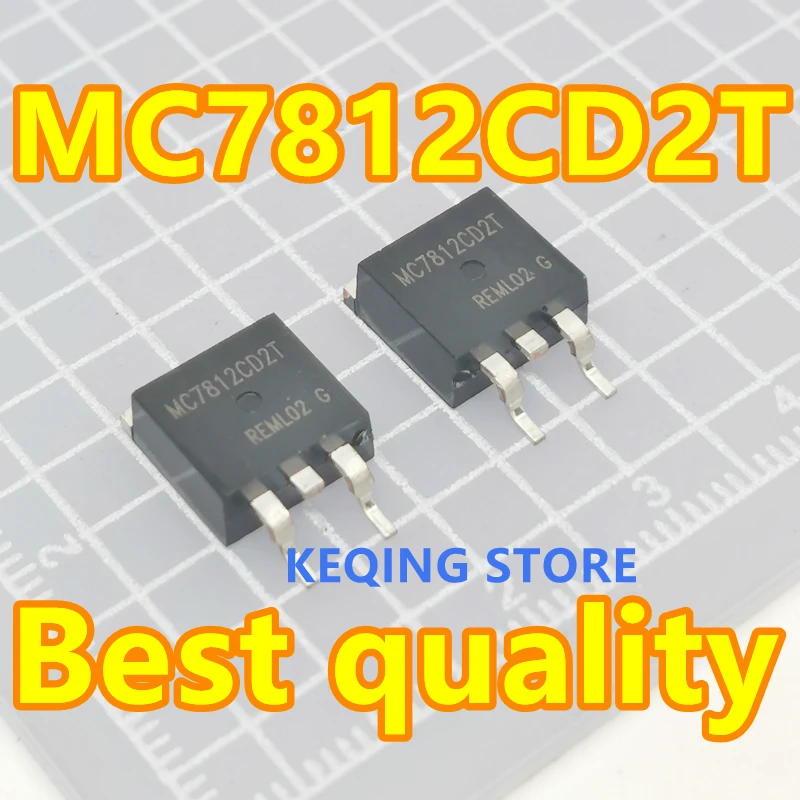 10Pcs MC7812CD2T L7812CD2T