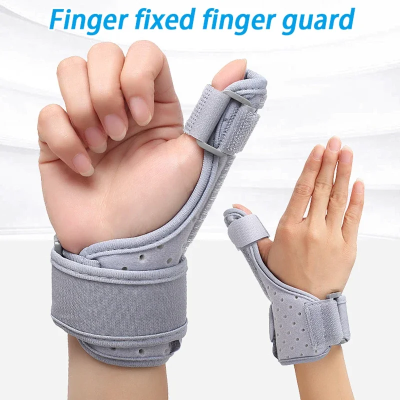 1pcs Adjustable Thumb Spica Splint Finger Holder Stable Breathable Pain Relief Thumb Wrist Stabilizer For Carpal Tunnel Sprains